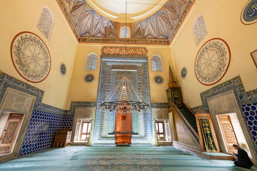 Foto stok gratis masjid hijau