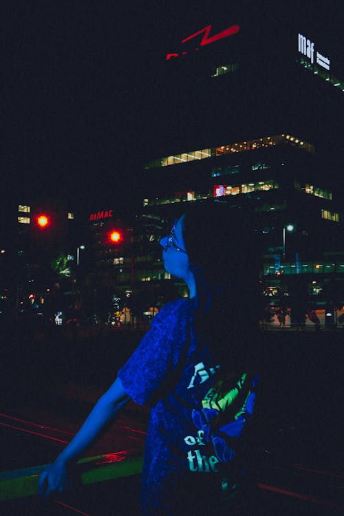 Free stock photo of freeway, lights, long exposure