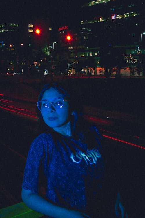 Free stock photo of freeway, lights, long exposure