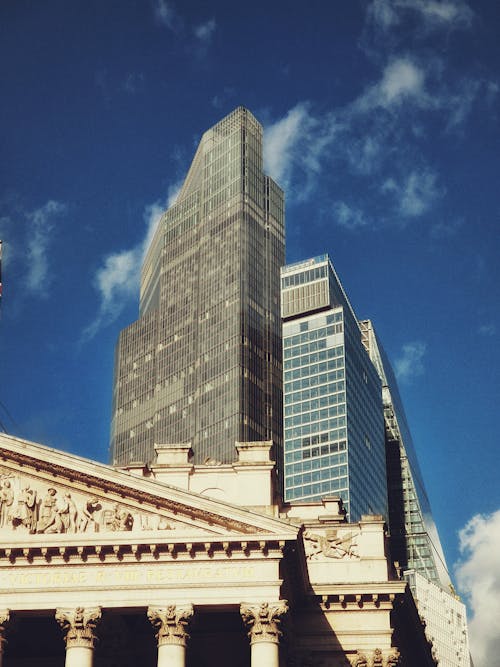 Imagine de stoc gratuită din Anglia, arhitectură modernă, cer albastru