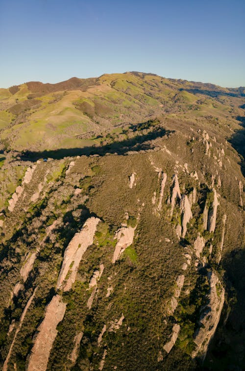 Gratis lagerfoto af bjerge, bjergkæde, droneoptagelse