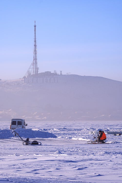 Fishing on the ice