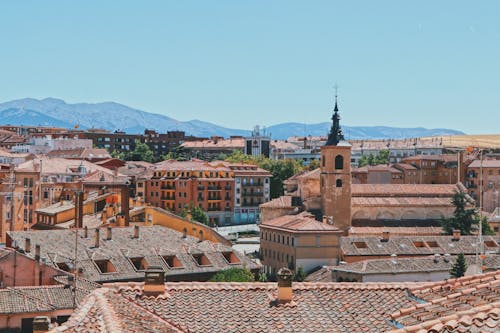 Ilmainen kuvapankkikuva tunnisteilla Espanja, katot, kaupungit