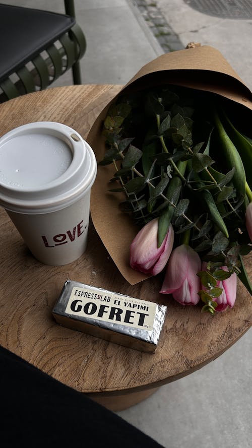 Gratis lagerfoto af buket, café, flora