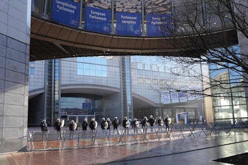 Protestas De Agricultores En Bruselas 