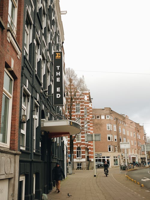 Δωρεάν στοκ φωτογραφιών με Άμστερνταμ, δρόμους της πόλης, κατακόρυφη λήψη