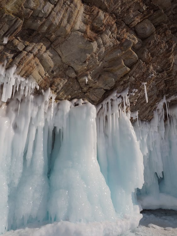 Stalactites in Cave