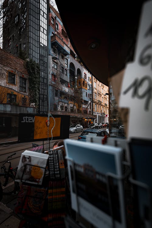 Imagine de stoc gratuită din cartiere din centru, centrul orașului, fotografiere verticală