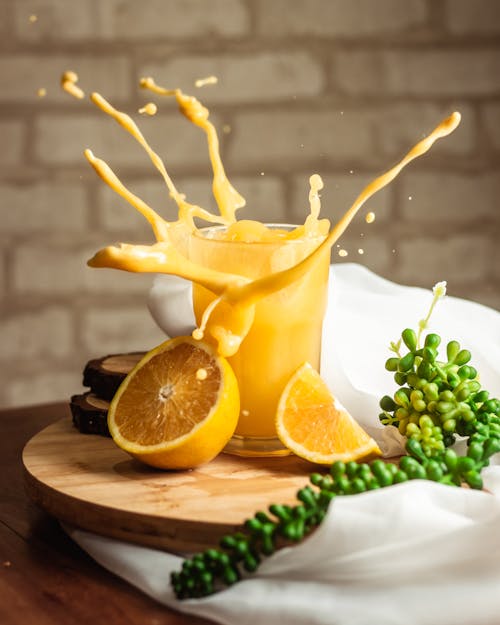 オレンジ, しぶき, ジュースの無料の写真素材