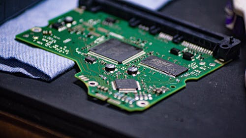 Close-up of Circuit Board