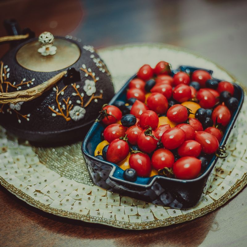 One-Pot Roasted Cherry Tomato and Crispy Thyme Orzo