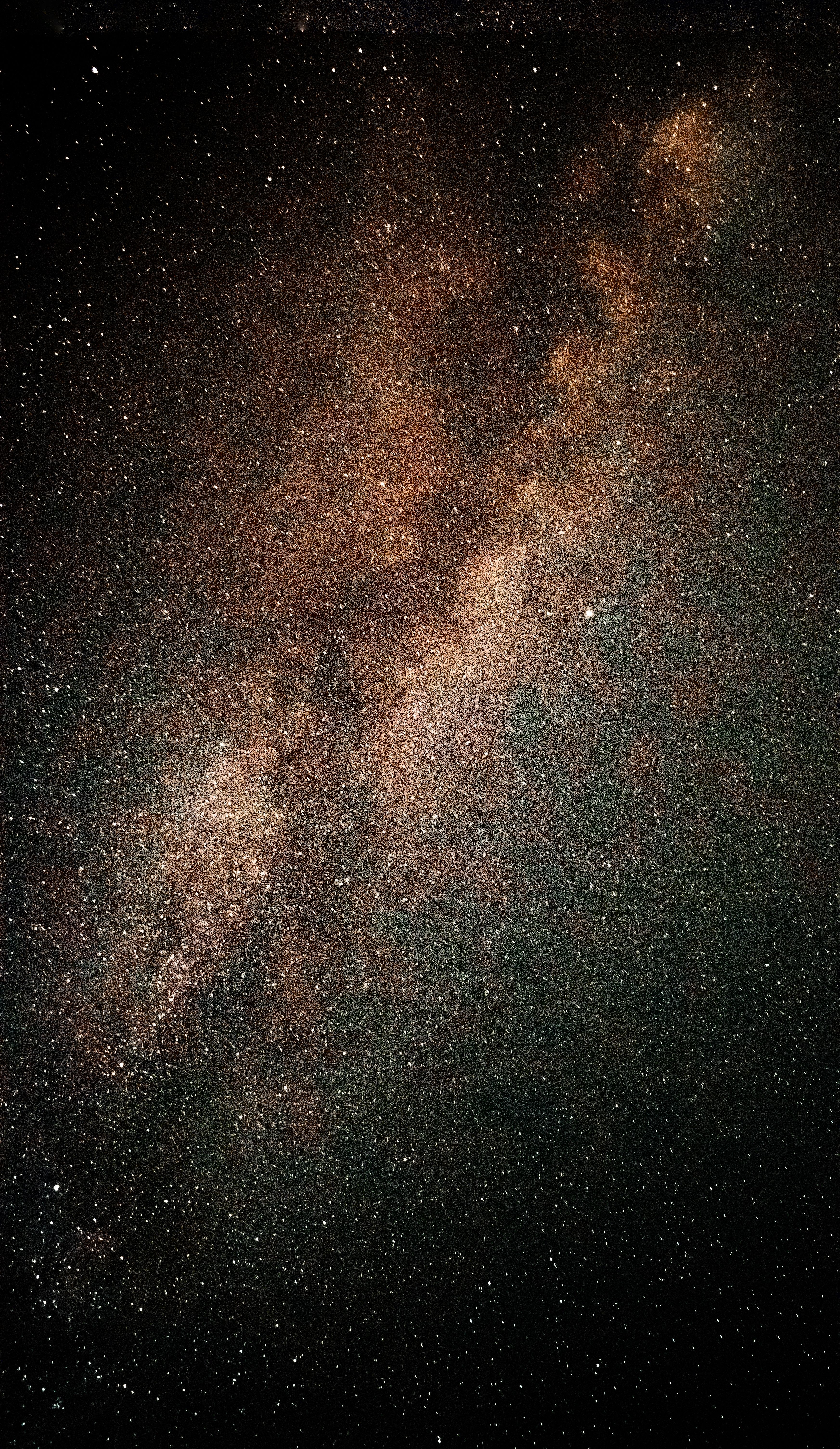 A breathtaking view of the Milky Way galaxy, showcasing stars, nebulae, and space's vastness.