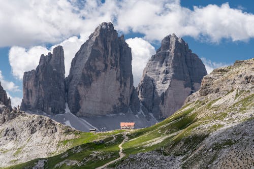 Tre Cime Di Lavaredo In Den Italienischen Dolomiten