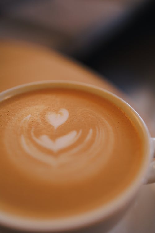 Základová fotografie zdarma na téma caffè latte art, hrnek, káva