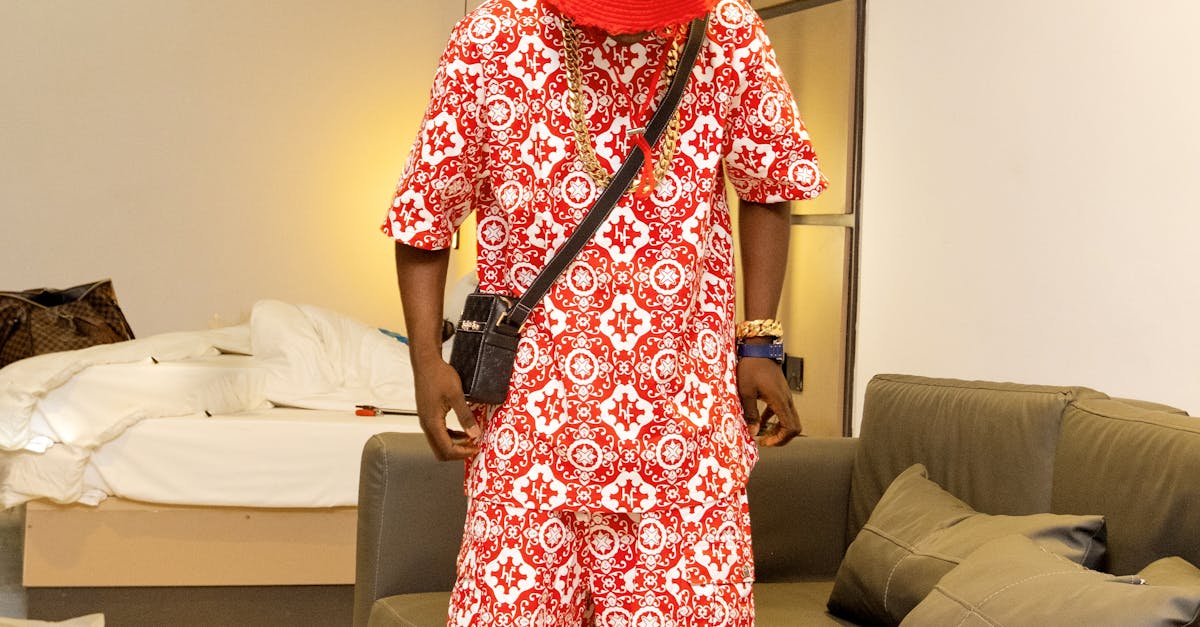 Rapper in Red Bucket Hat and T-Shirt · Free Stock Photo