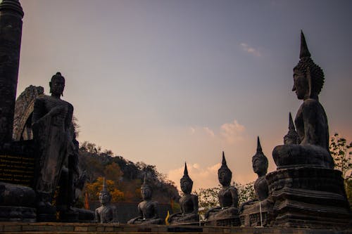 佛教, 天空, 牧师 的 免费素材图片