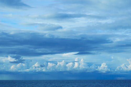 Zee en wolken