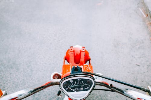 Red Motorcycle 