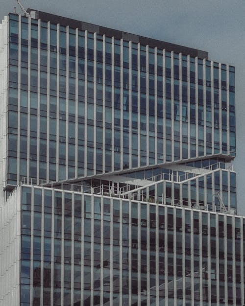 Imagine de stoc gratuită din clădire de birouri, ferestre, fotografiere verticală