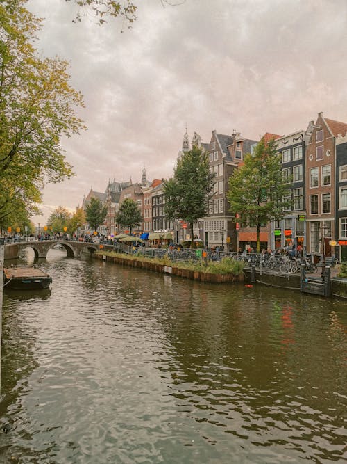 Ảnh lưu trữ miễn phí về amsterdam, bắn dọc, bờ sông