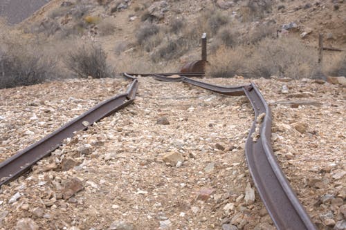 Imagine de stoc gratuită din cale ferată, deșert, deșert fundal