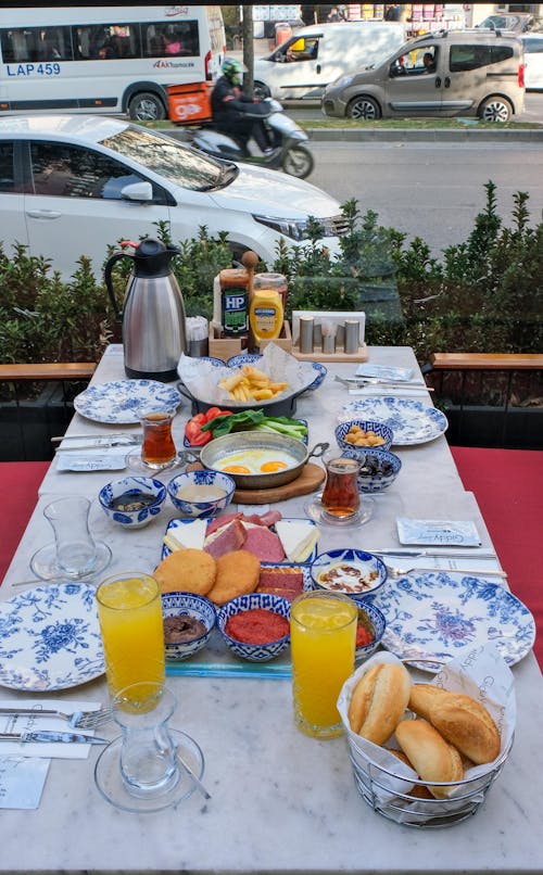 Бесплатное стоковое фото с @outdoor, английский завтрак, апельсин