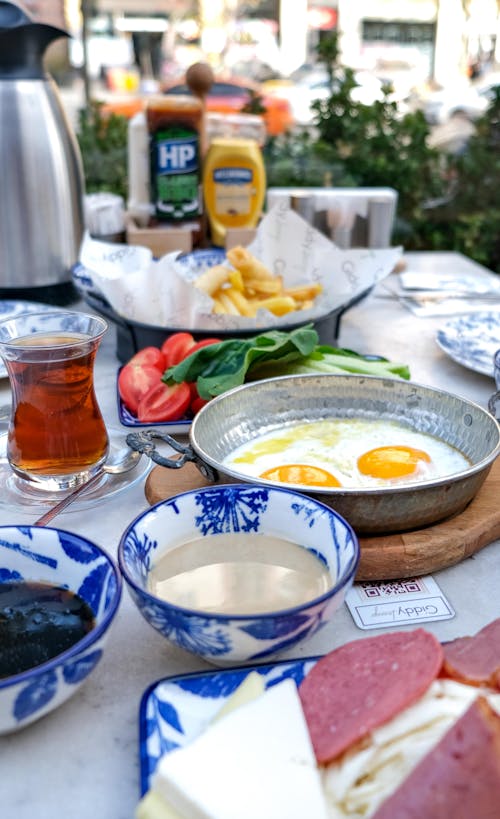 Бесплатное стоковое фото с @outdoor, английский завтрак, апельсин