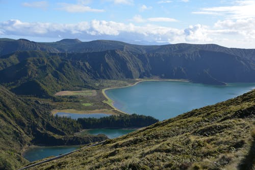 Immagine gratuita di isola, lago, lagoa do fogo