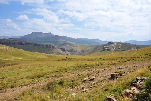 @집 밖의, 경치, 레소토의 무료 스톡 사진