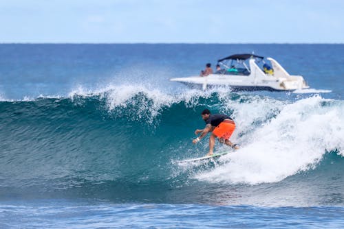 Man Surfboarding