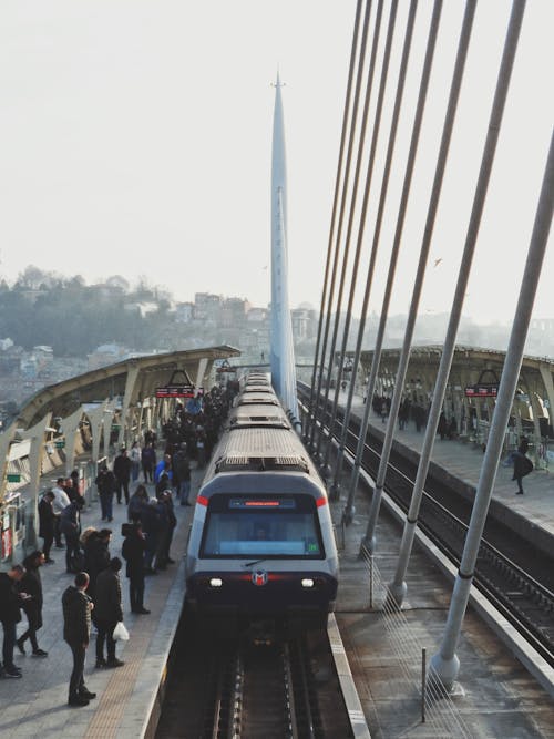 Metro Train on Halic Bridge