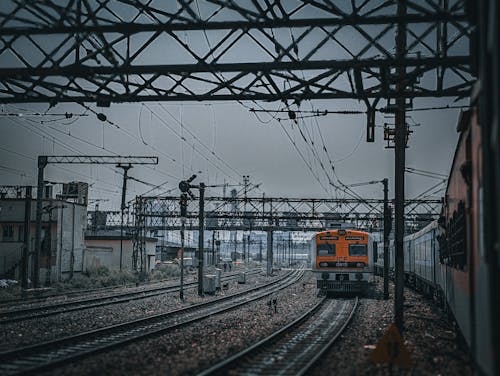 Free stock photo of railway, train