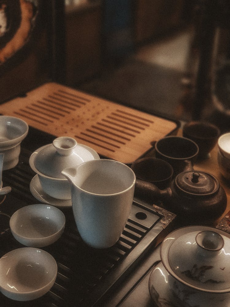 Cups On Table