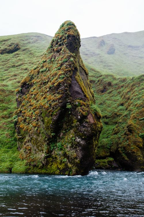 Moss Formations On Rocks Rock Formation in Moss · Free Stock Photo