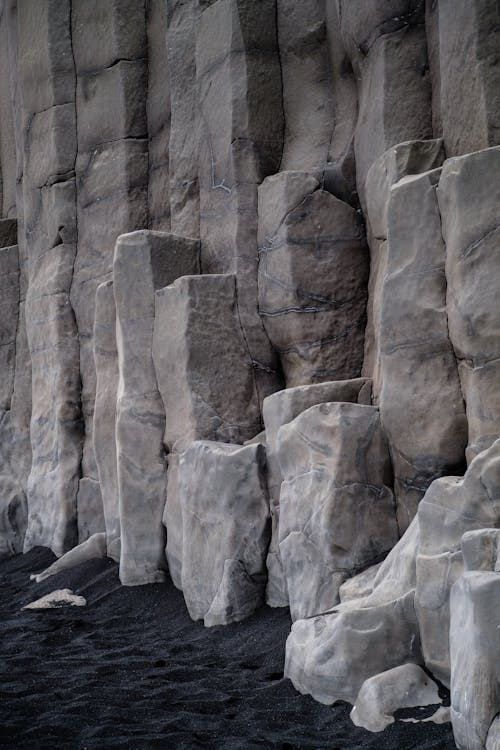 Gratis lagerfoto af basalt, eroderet, Island