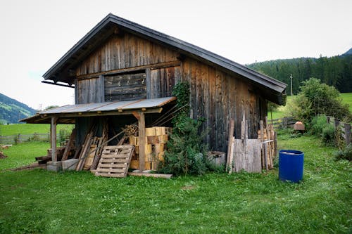 Gratis stockfoto met boerderij, brandhout, cabine