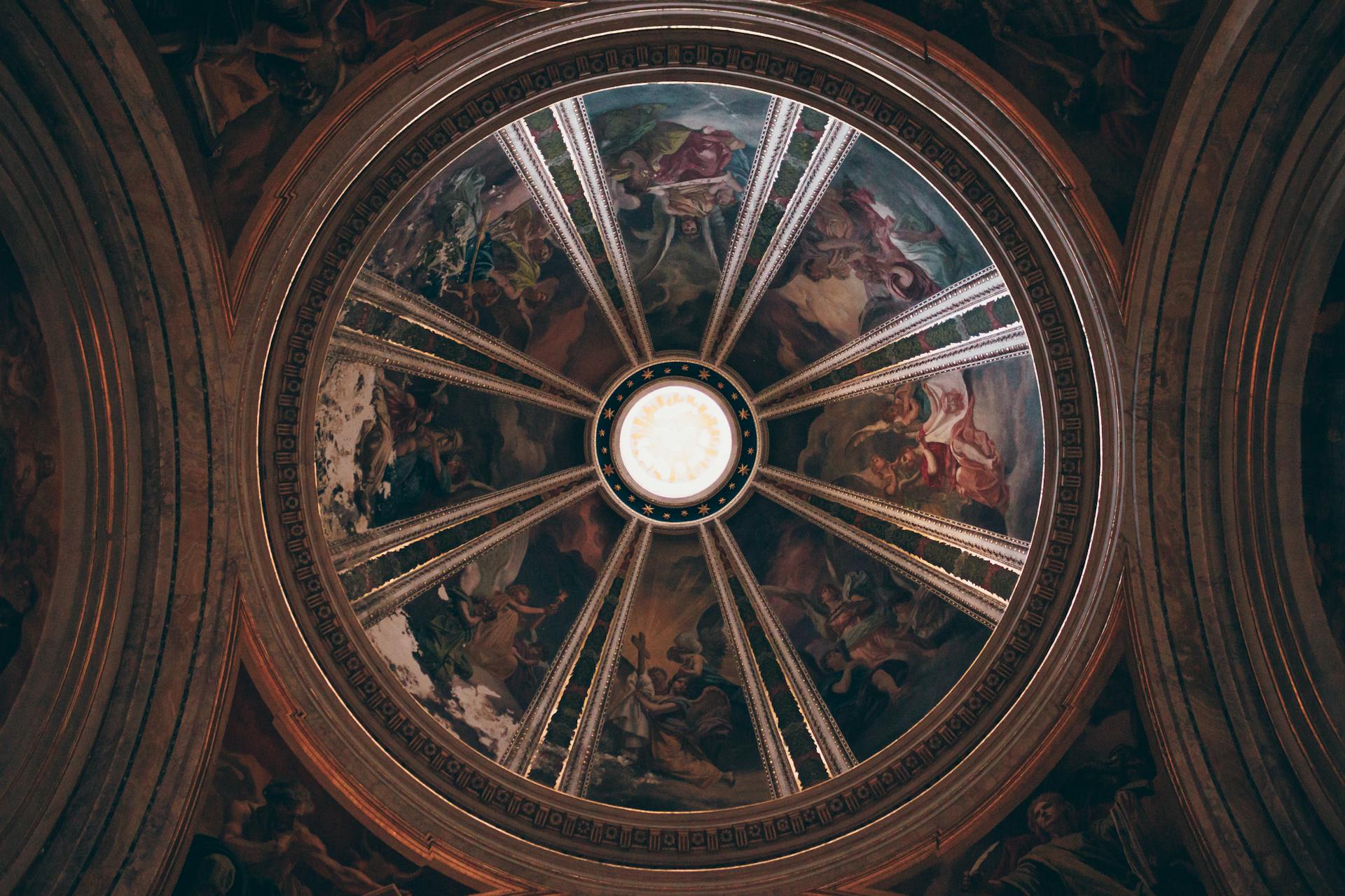 Frescoes on Dome with Oculus