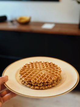 Multigrain Round Waffles Key Food