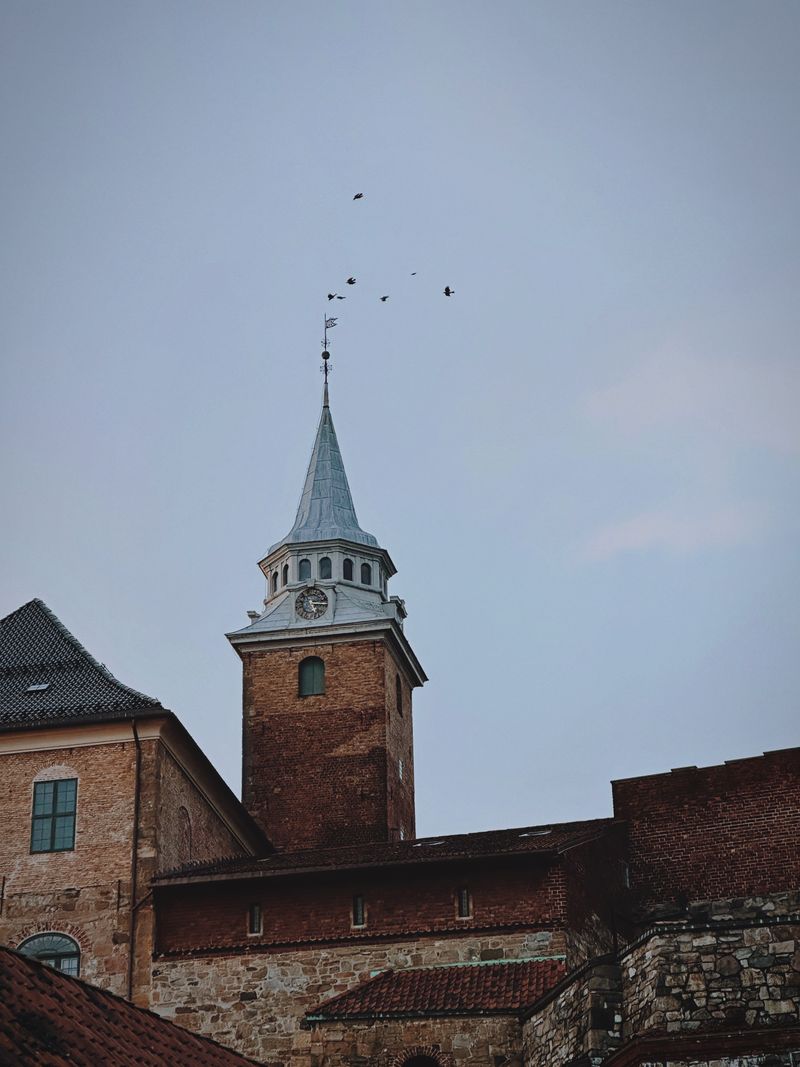 Tower of Akershus Fortress in Oslo