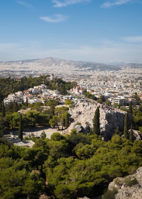 Foto stok gratis akropolis, Arsitektur, bukit