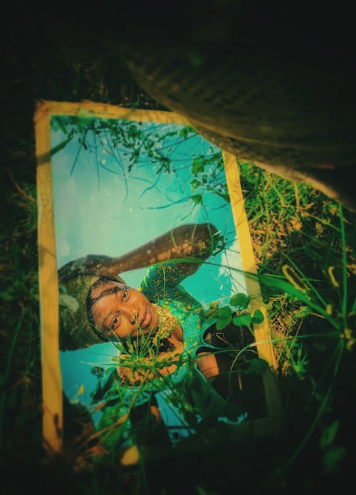 Foto profissional grátis de embaixo da água, espelho, mulher