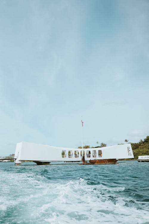 Arizona Memorial at Pearl Harbor in Oahu