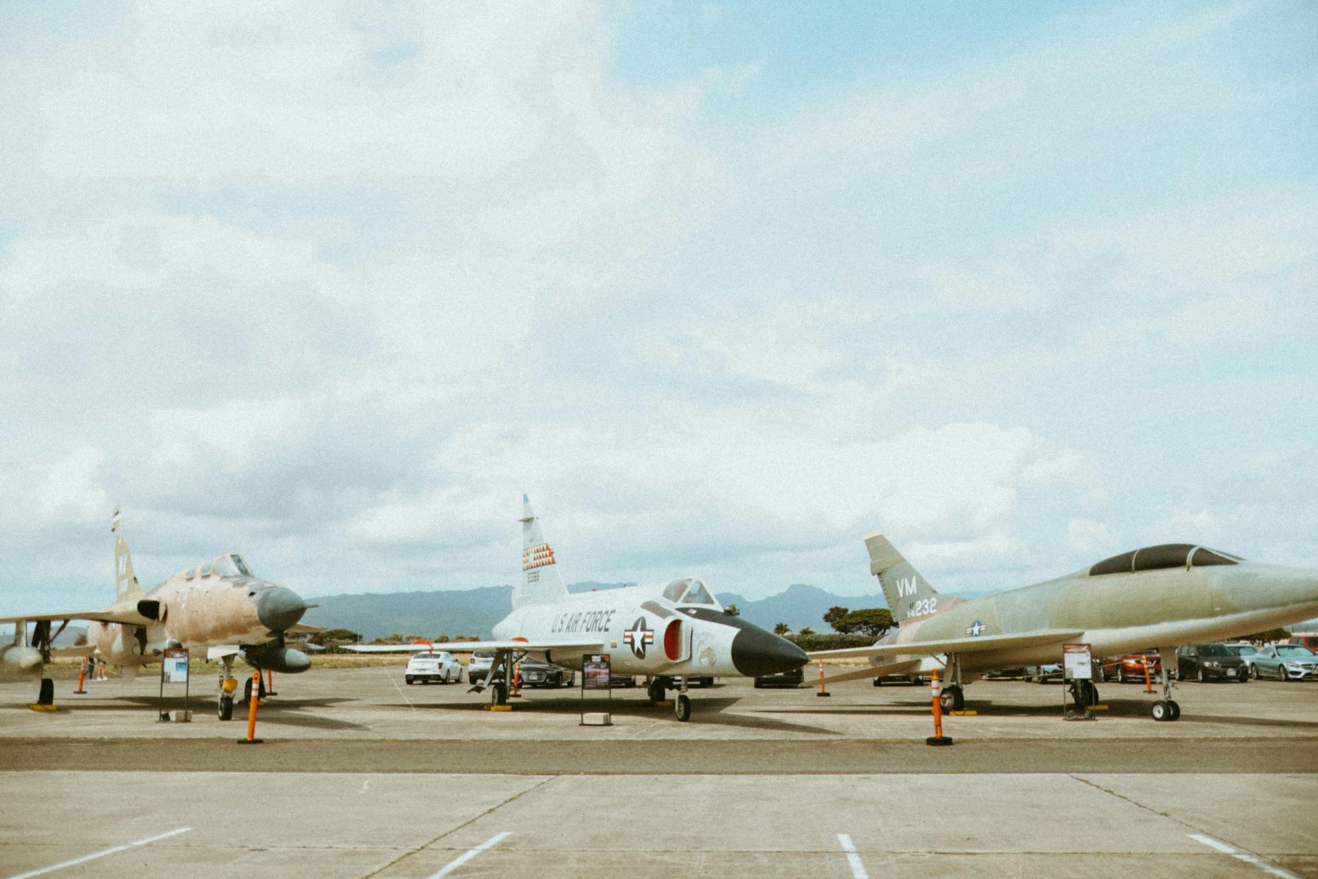 Military Aircraft on the Runway