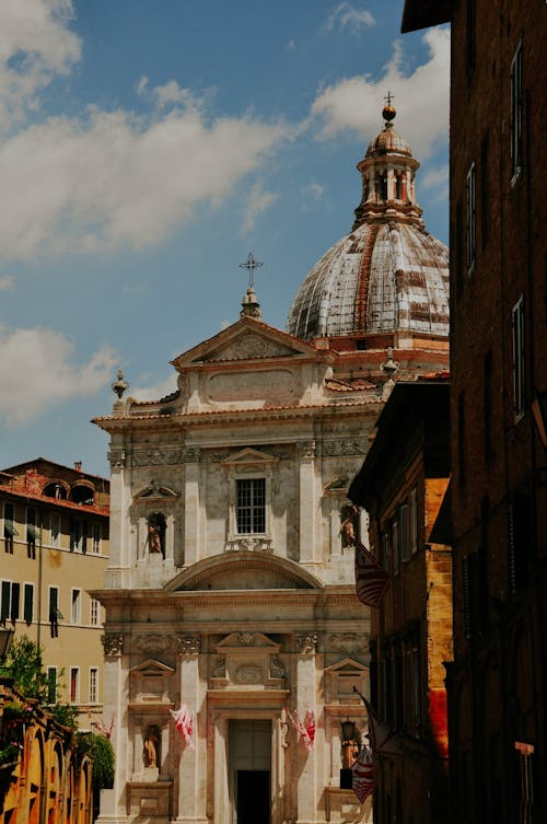 A church in the city of florence