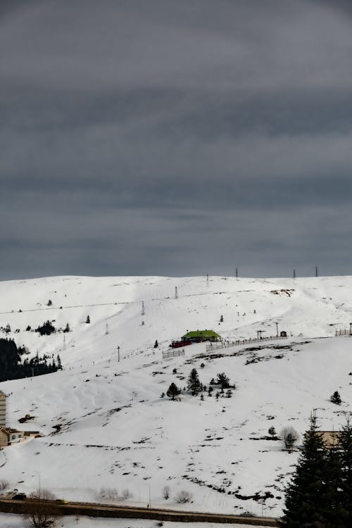 Gratis stockfoto met heuvel, landschap, piste