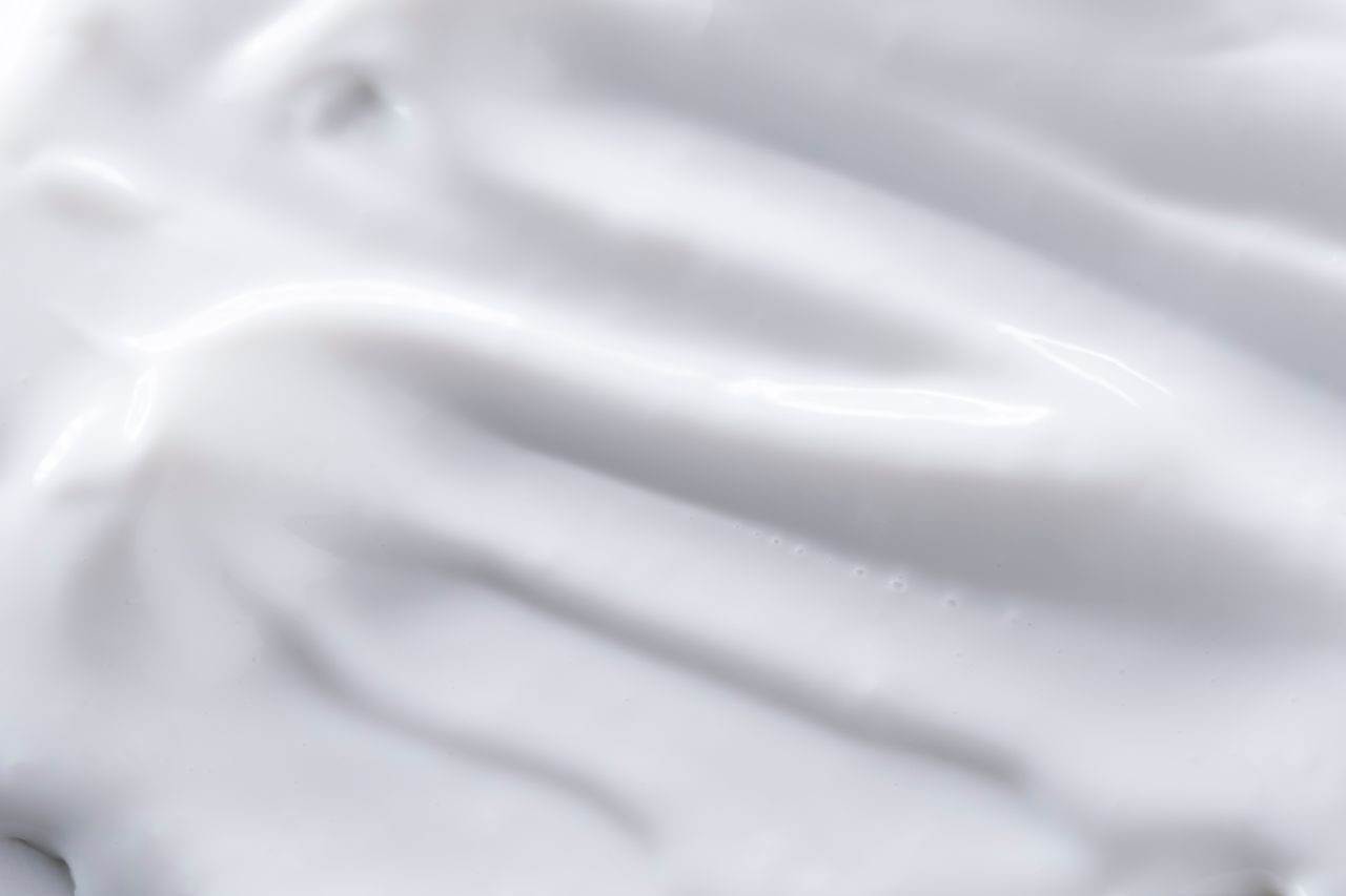 skincare cream texture close-up macro