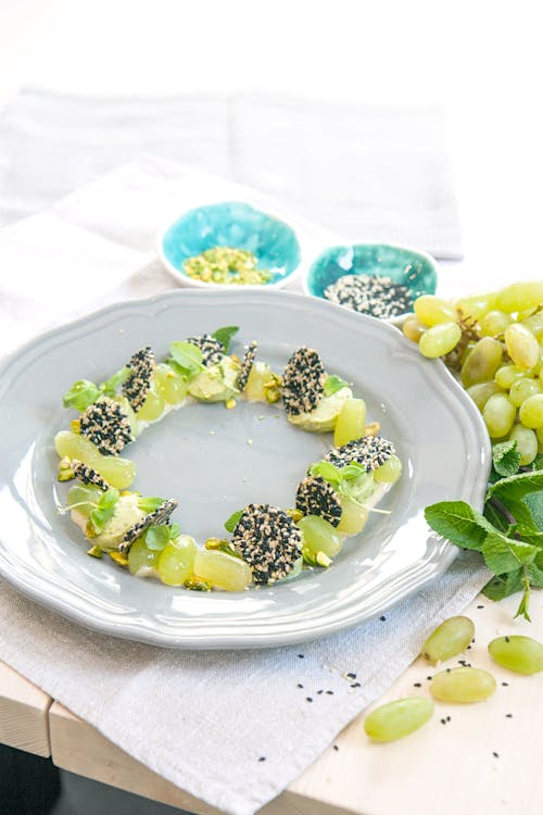 Foto profissional grátis de biscoitos, decoração, gergelim