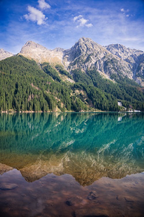 Foto profissional grátis de Alpes, antholzer veja, cadeia de montanhas