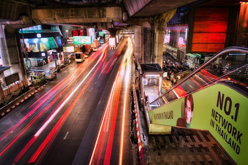 Imagine de stoc gratuită din Asia, automobil, autostradă