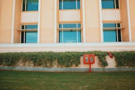 Apartment Building by a Grass